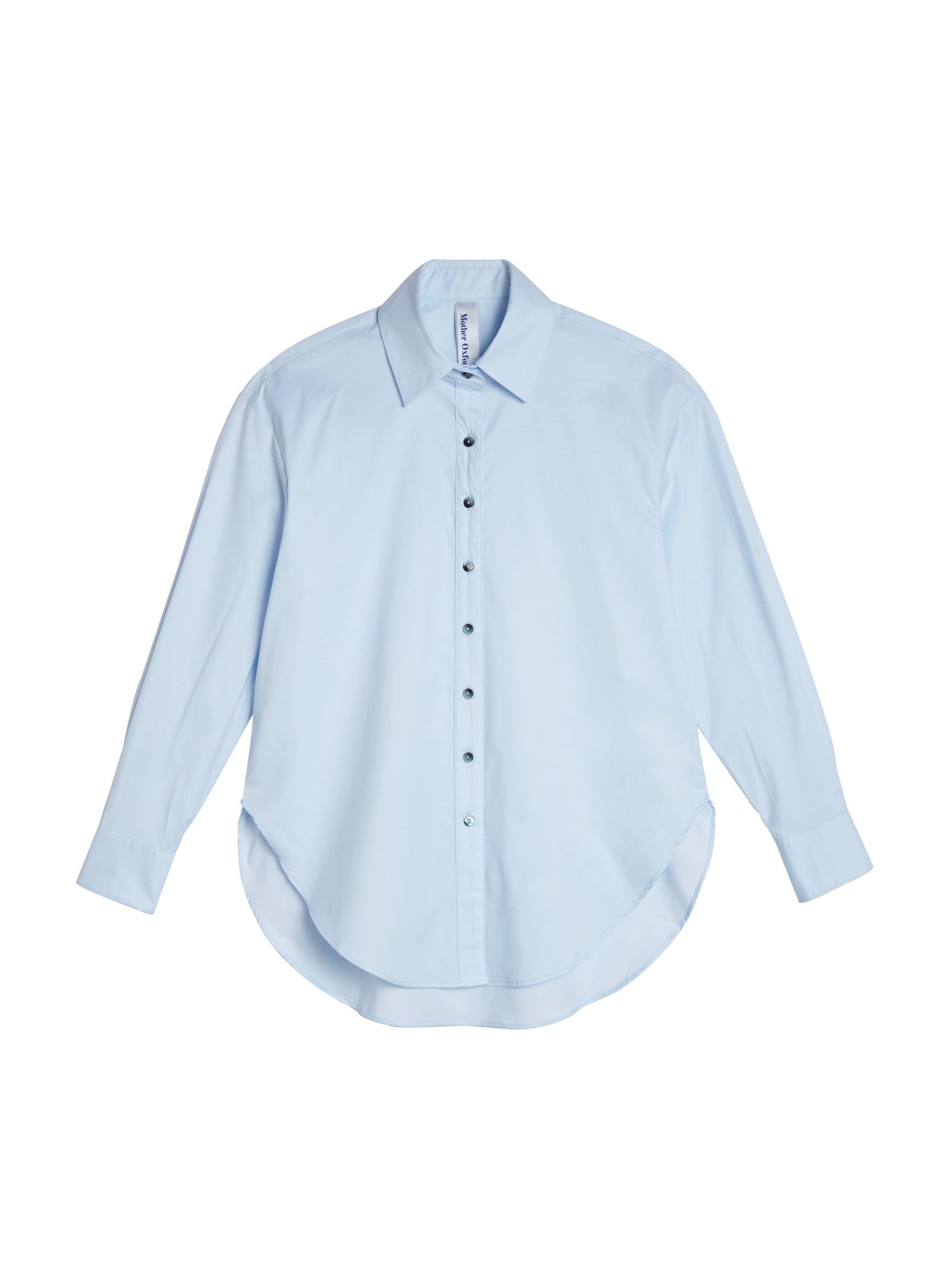 Mother Oxford Performance Button Up White Oxford Shirt for Moms